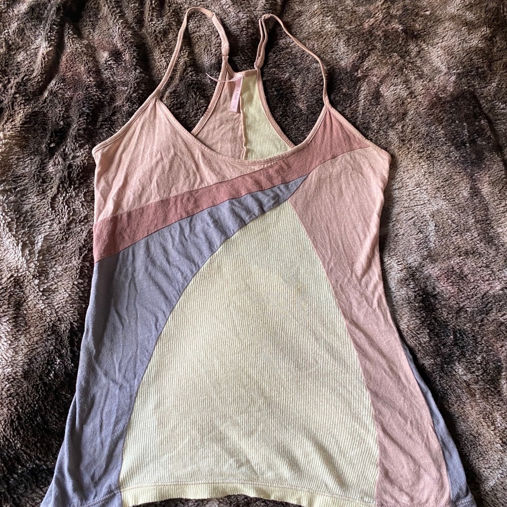 Sparkle and Fade fitted tank